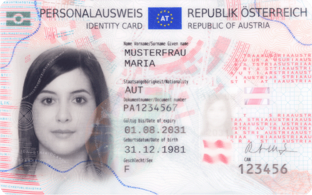 Buy Real Austrian ID Card